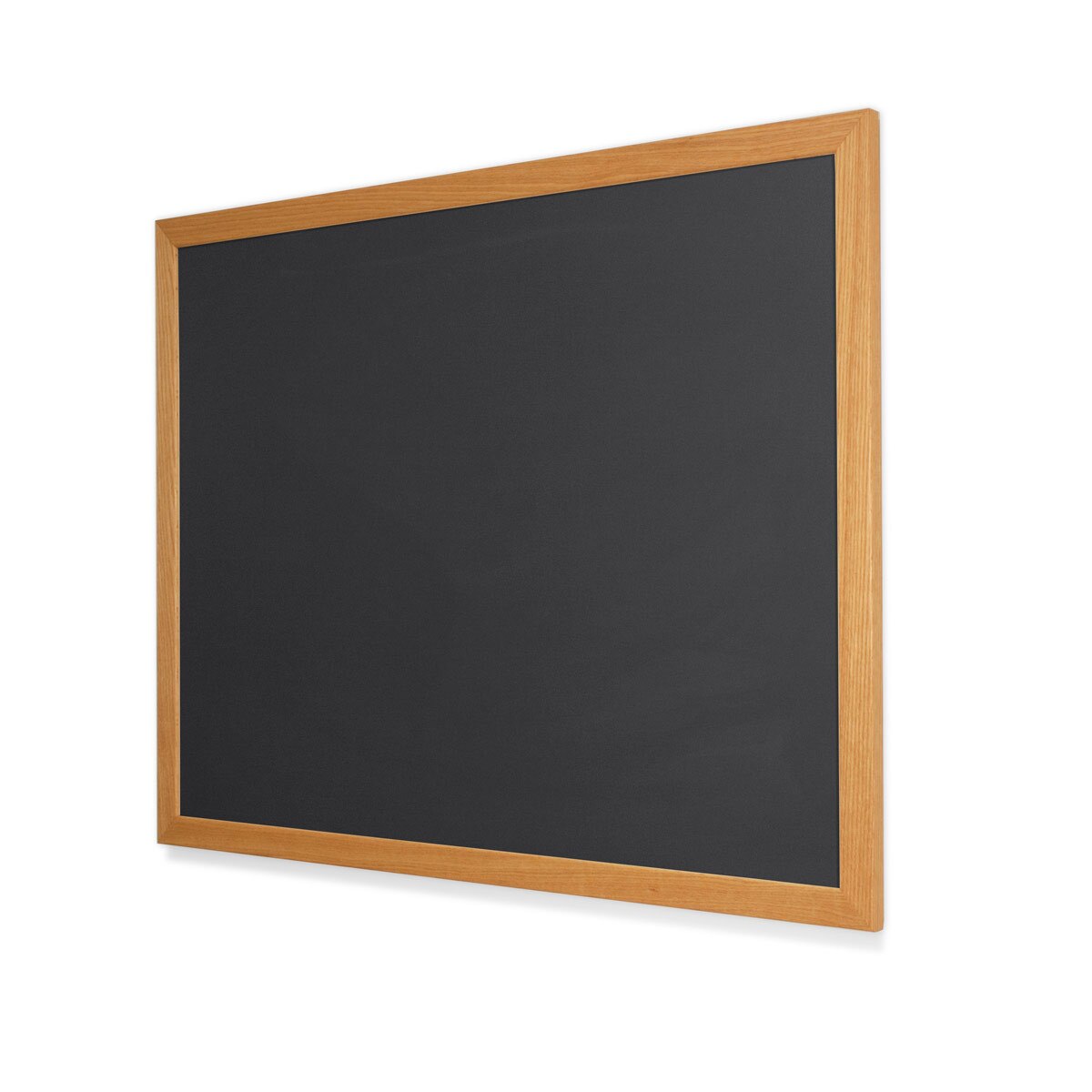 Gray Chalkboard w red oak no tray